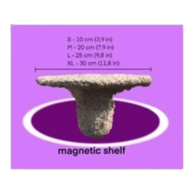 Keramický útes magnetický shelf S